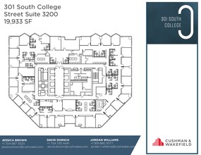 301 S College St, Charlotte, NC for lease Floor Plan- Image 1 of 1