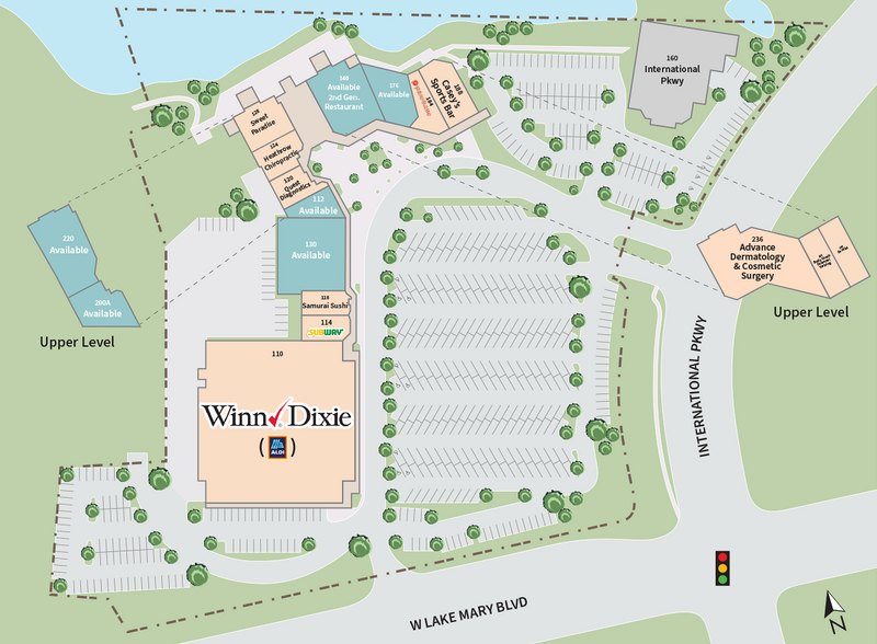 120 International Pky, Lake Mary, FL for lease - Site Plan - Image 1 of 2