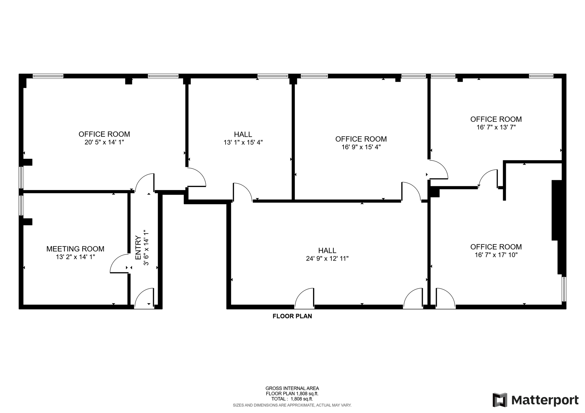 1758-1776 W Algonquin Rd, Mount Prospect, IL for lease Floor Plan- Image 1 of 1