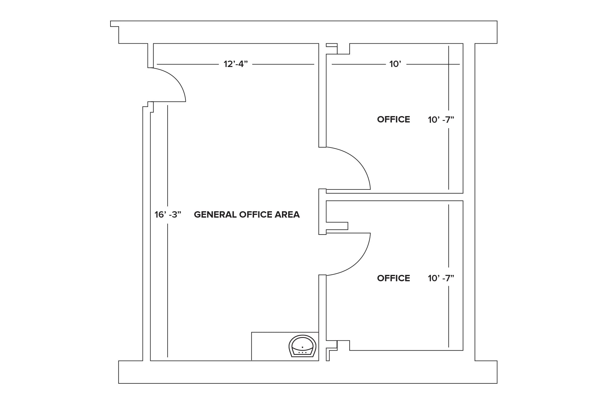 245 Main St, Chester, NJ for lease Floor Plan- Image 1 of 2