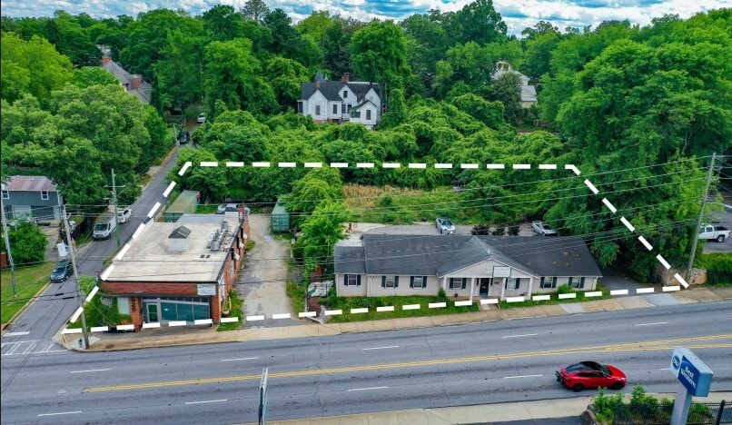 Redevelopment or Adaptive Reuse portfolio of 2 properties for sale on LoopNet.com - Aerial - Image 1 of 3