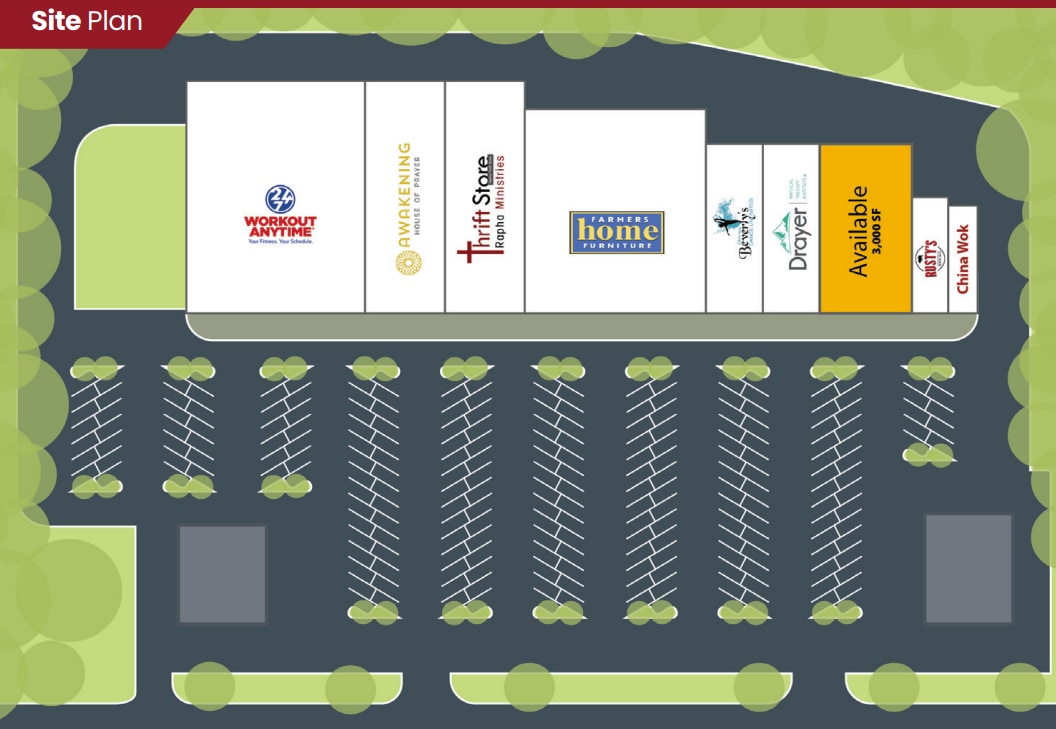 7480 Parkway Dr SW, Leeds, AL for lease Site Plan- Image 1 of 1