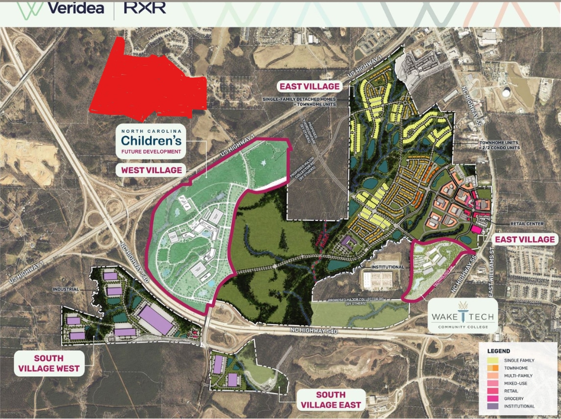 0-2932 Tingen Rd, Apex, NC for sale Aerial- Image 1 of 11