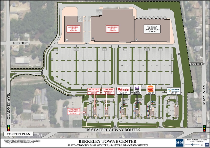 50 Atlantic City Blvd, Pine Beach, NJ for lease - Site Plan - Image 1 of 1
