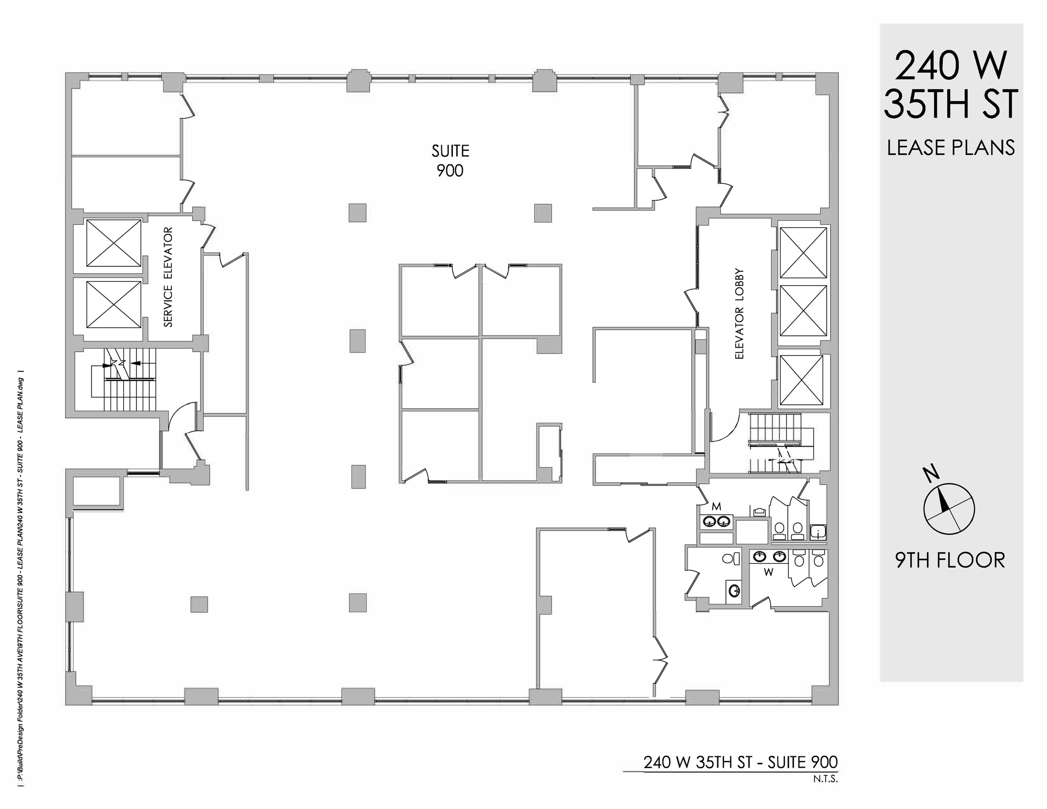 240 W 35th St, New York, NY for lease Floor Plan- Image 1 of 1