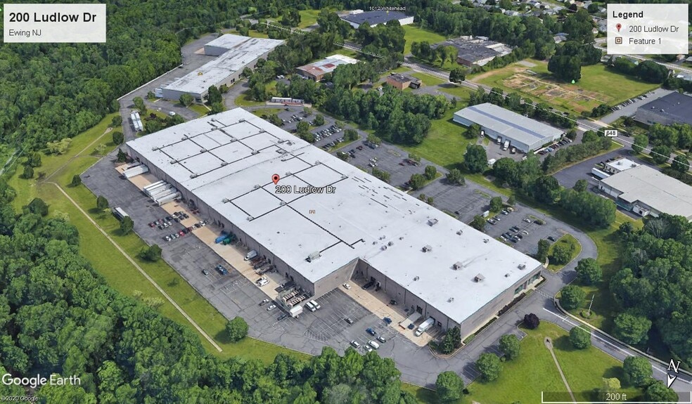 200 Ludlow Dr, Ewing, NJ for lease - Aerial - Image 3 of 13