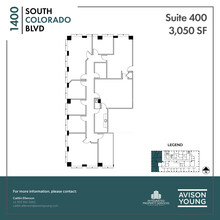 1400 S Colorado Blvd, Denver, CO for lease Floor Plan- Image 1 of 4