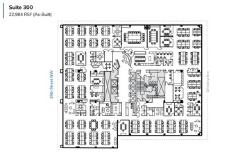 1111 19th St NW, Washington, DC for lease Floor Plan- Image 1 of 1