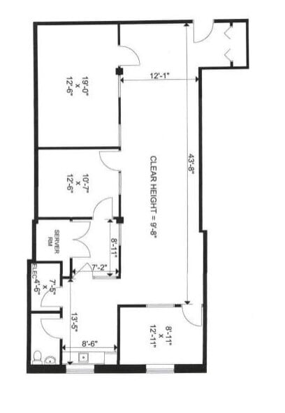 290 Picton Ave, Ottawa, ON for lease Floor Plan- Image 1 of 1