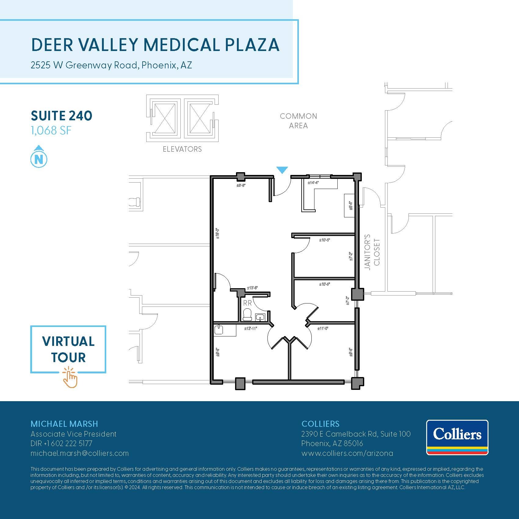 2525 W Greenway Rd, Phoenix, AZ for lease Floor Plan- Image 1 of 1