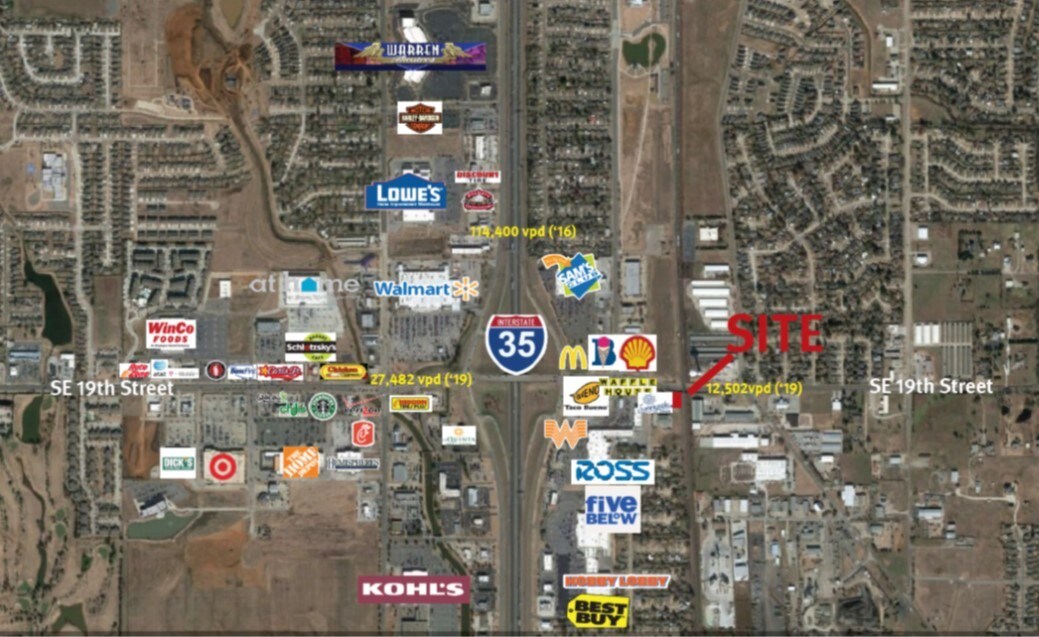 120 SE 19th St, Moore, OK 73160 Sunny Side Up Plaza