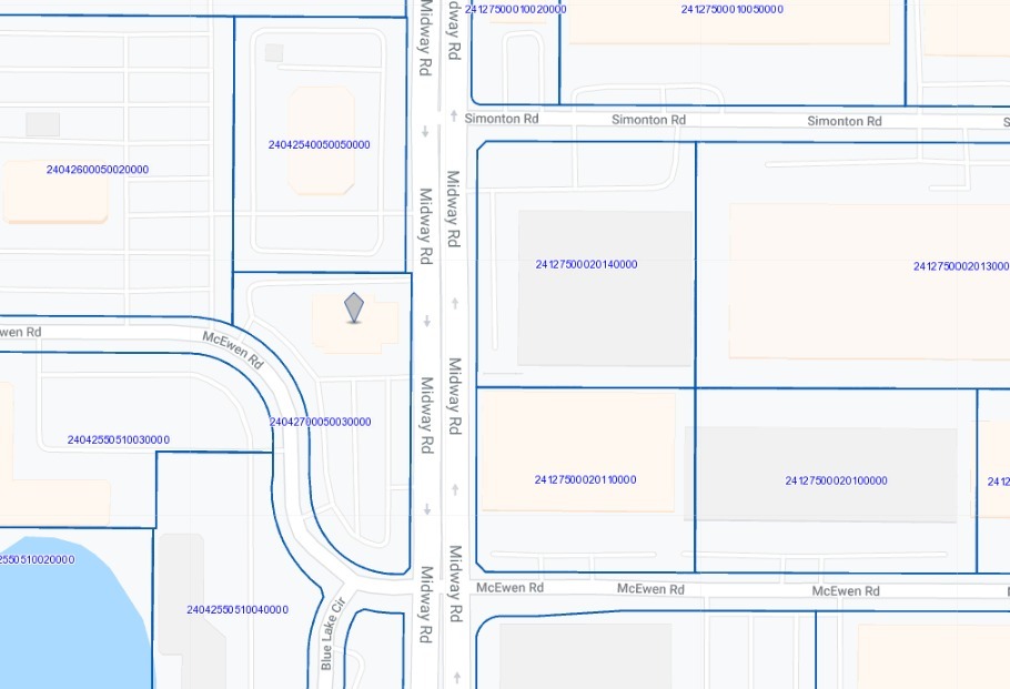 13455 Midway Rd, Dallas, TX for sale Plat Map- Image 1 of 1