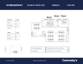 42 Broadway, New York, NY for lease Floor Plan- Image 1 of 1