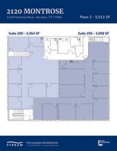 2120 Montrose Blvd, Houston, TX for lease Floor Plan- Image 1 of 1