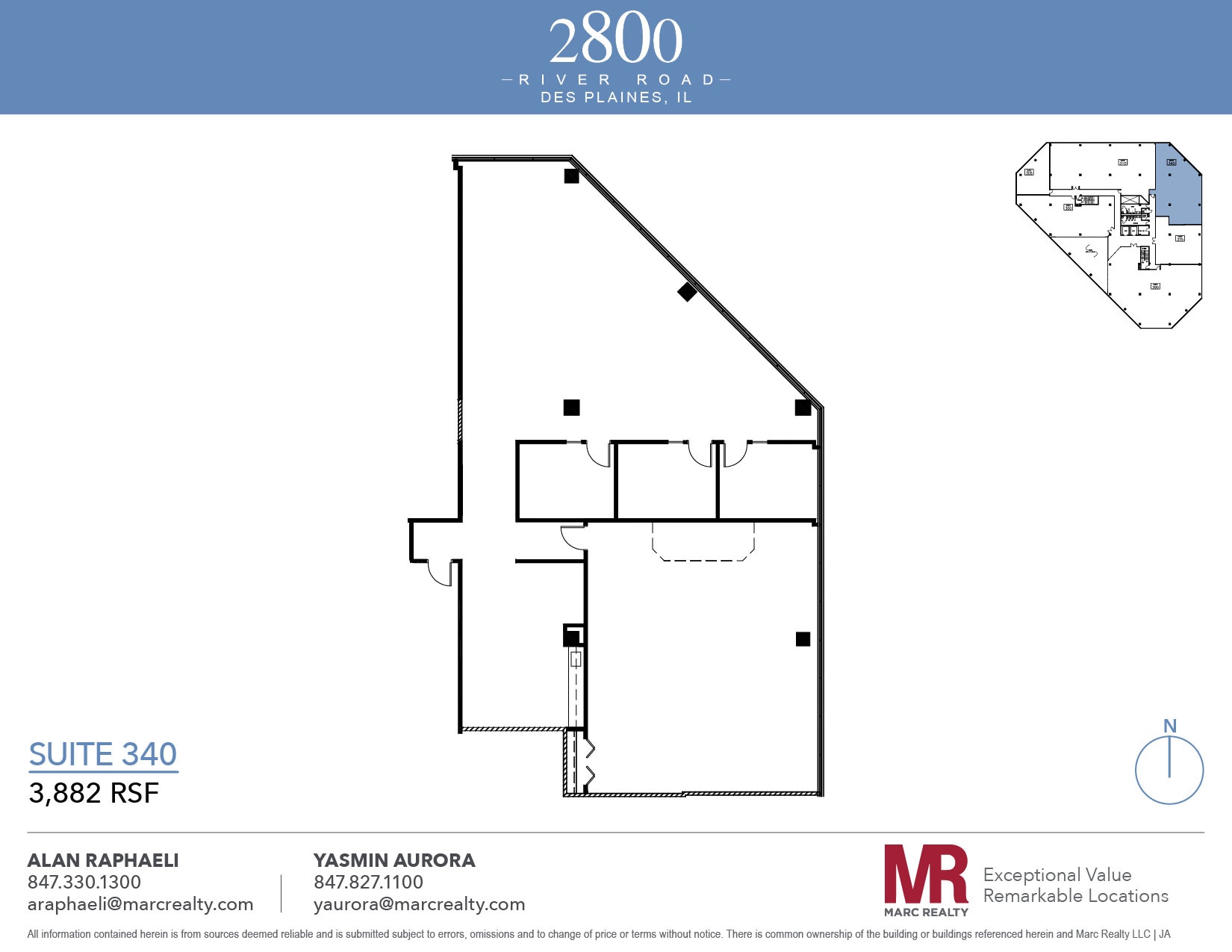 2800 S River Rd, Des Plaines, IL for lease Floor Plan- Image 1 of 5