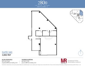 2800 S River Rd, Des Plaines, IL for lease Floor Plan- Image 1 of 5