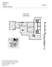 711 N Carancahua St, Corpus Christi, TX for lease Site Plan- Image 2 of 8