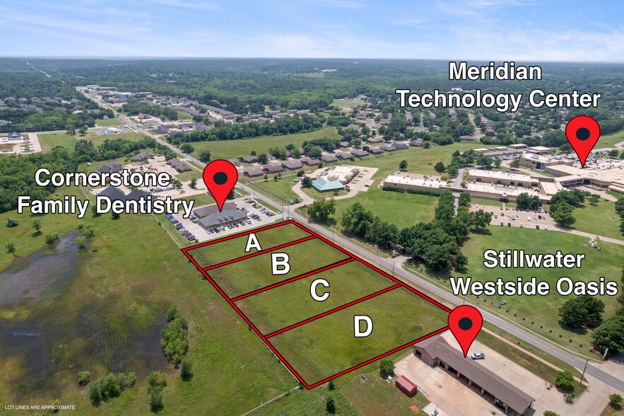 1305 S Sangre Rd, Stillwater, OK for sale - Aerial - Image 2 of 14