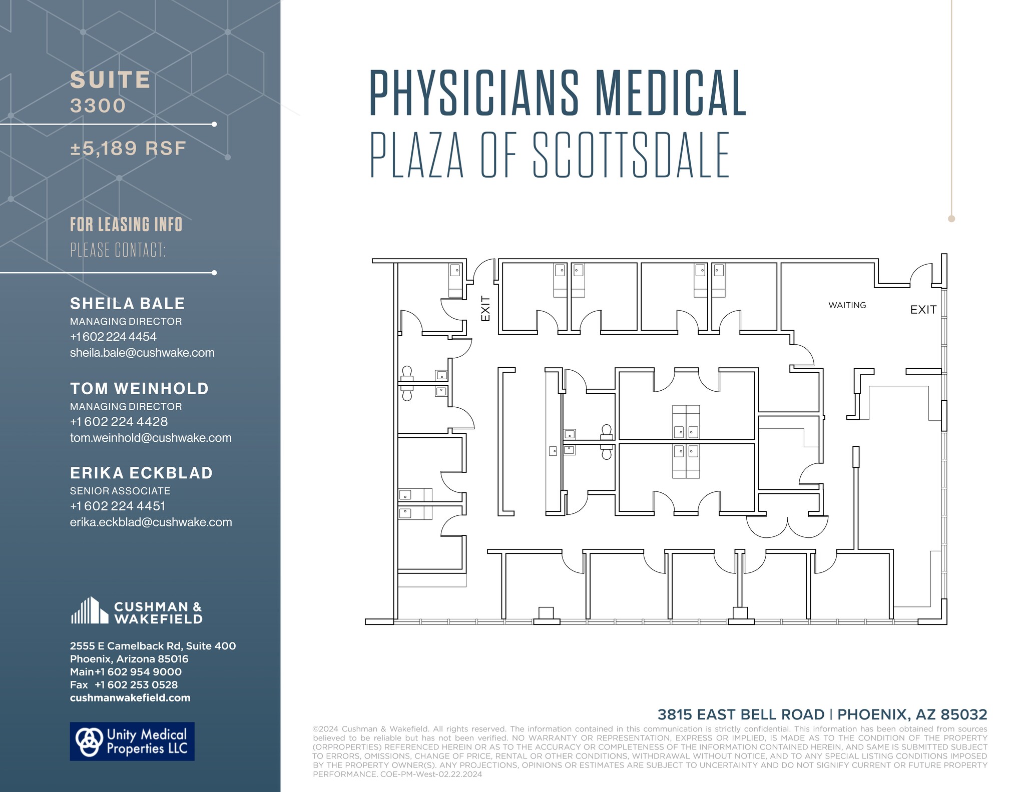 3815 E Bell Rd, Phoenix, AZ for lease Site Plan- Image 1 of 1