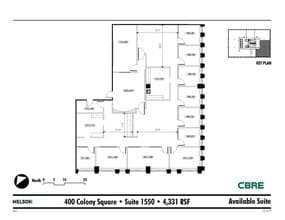 1175 Peachtree St NE, Atlanta, GA for lease Floor Plan- Image 1 of 1