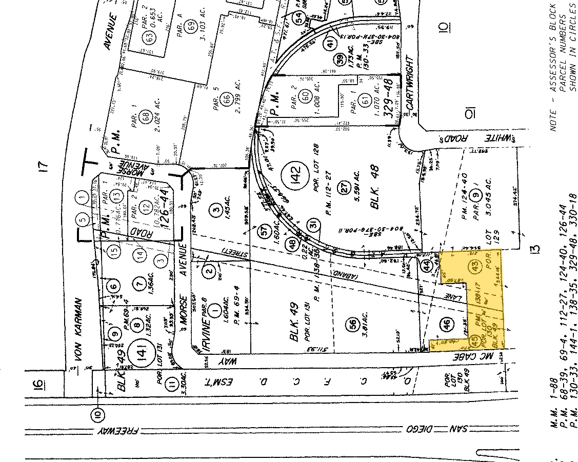 2515 McCabe Way, Irvine, CA for sale Plat Map- Image 1 of 1