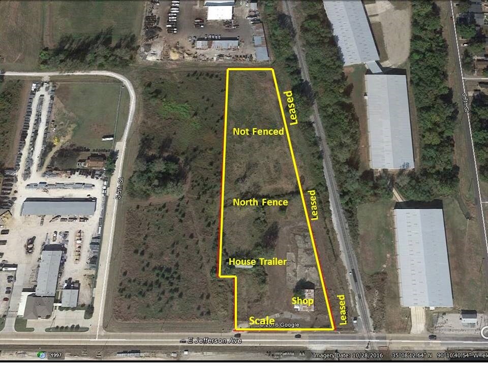 600 E Jefferson Ave, West Memphis, AR for sale Aerial- Image 1 of 1