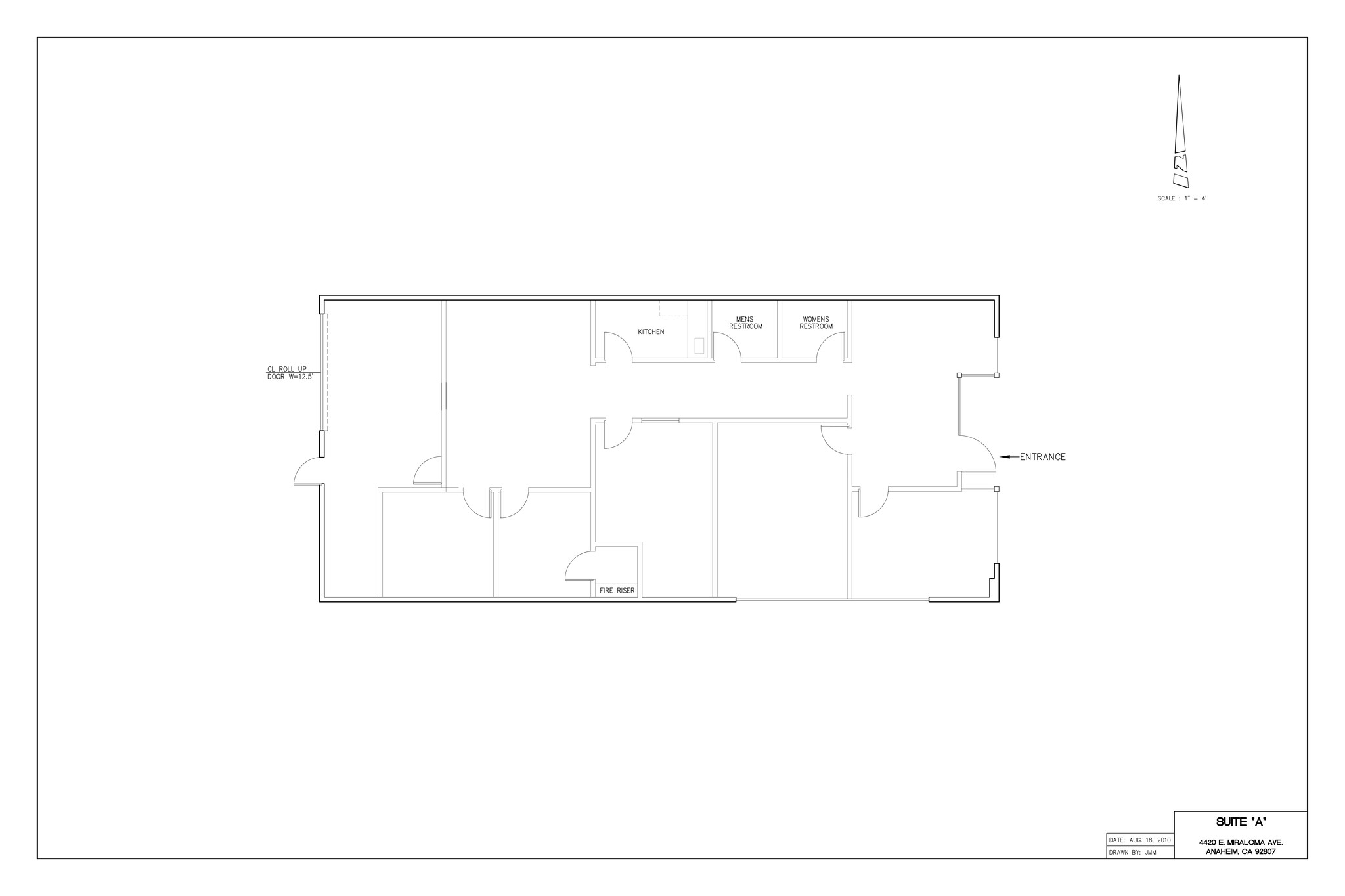 1241 N Lakeview Ave, Anaheim, CA for lease Site Plan- Image 1 of 1