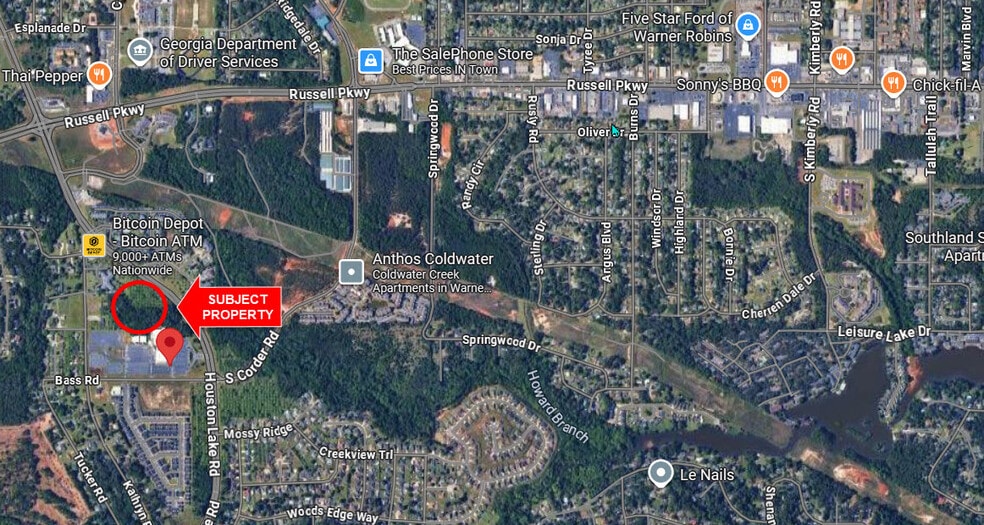 1040 S Houston Lake Rd, Warner Robins, GA for sale - Primary Photo - Image 2 of 2