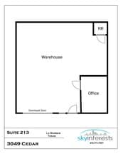 3047 Cedar Dr, La Marque, TX for lease Site Plan- Image 1 of 2