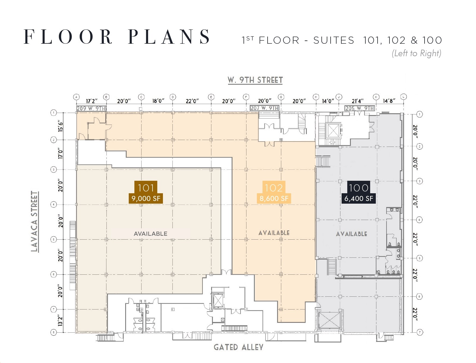 209 W 9th St, Austin, TX for lease Floor Plan- Image 1 of 1