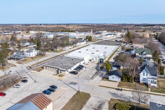 453 5th St, Random Lake, WI - AERIAL  map view