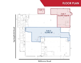 1110 Springfield Rd, Union Township, NJ for lease Floor Plan- Image 1 of 1