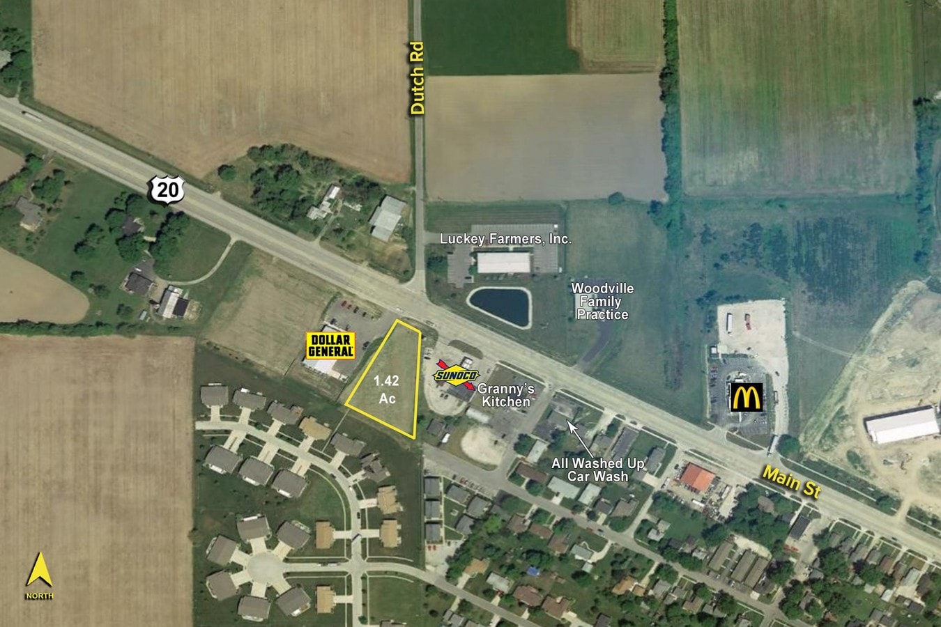 State Route 20, Woodville, OH 43469