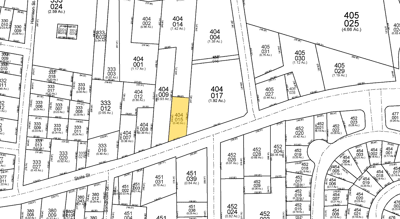 715 E State St, Geneva, IL for sale Plat Map- Image 1 of 1