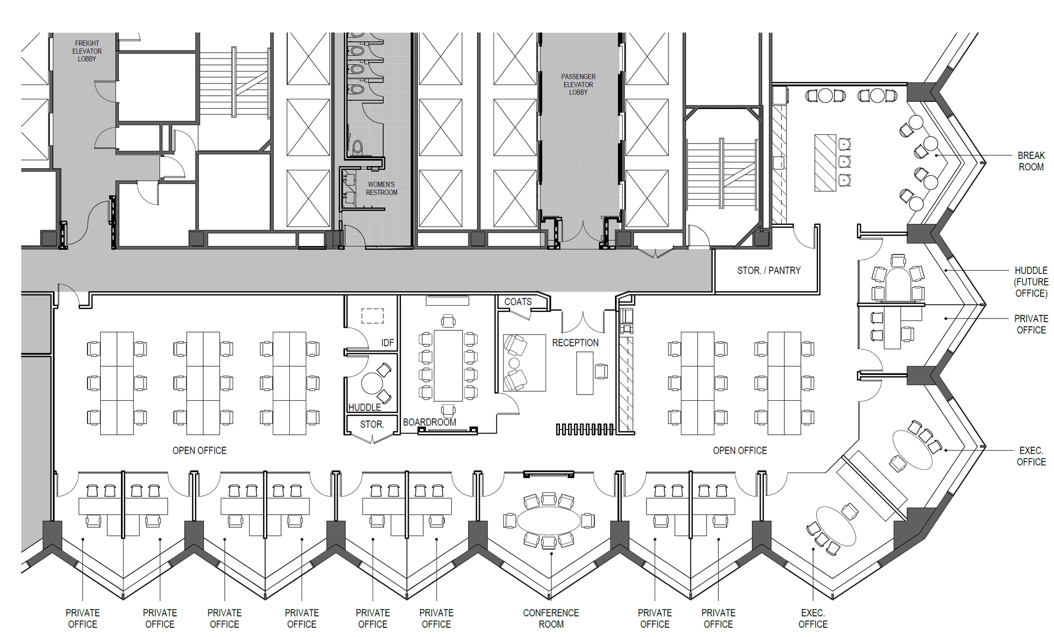 555 California St, San Francisco, CA for lease Floor Plan- Image 1 of 2