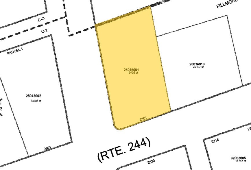 927 S Walter Reed Dr, Arlington, VA for sale - Plat Map - Image 1 of 1