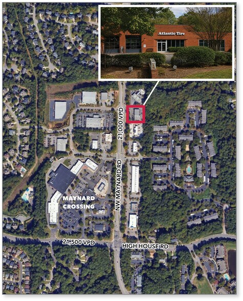 1376-1380 NW Maynard Rd, Cary, NC for sale - Building Photo - Image 3 of 4