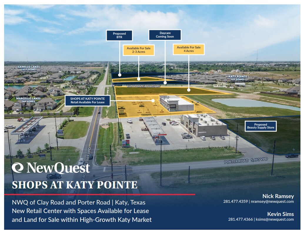 Clay Rd & Porter Rd, Katy, TX for lease Building Photo- Image 1 of 4