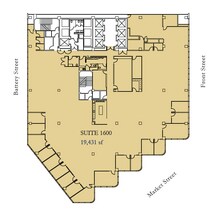 One Front St, San Francisco, CA for lease Floor Plan- Image 1 of 1