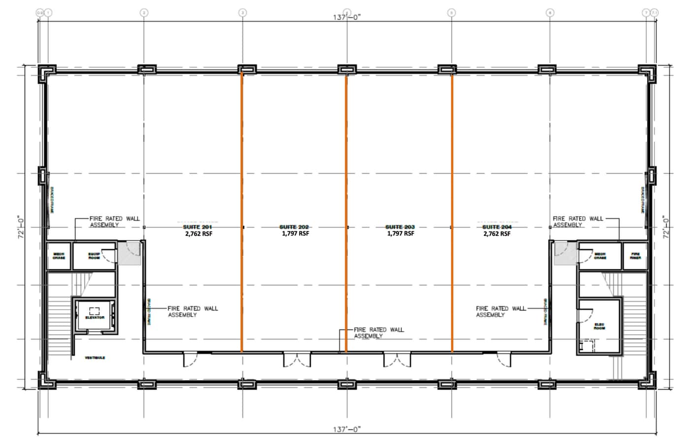 11005 Preston Road, Frisco, TX 75035 - Unit 202 - - Floor Plan - Image 1 of 1