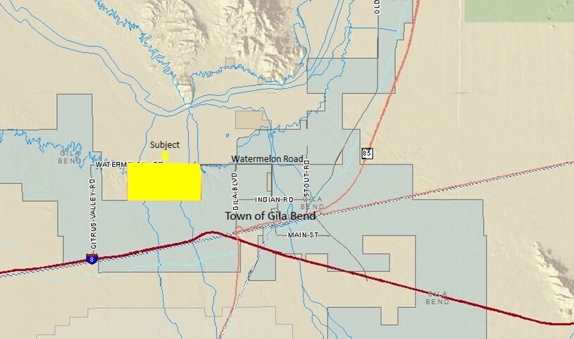 Watermelon Rd. (960 Acres), Gila Bend, AZ for sale Building Photo- Image 1 of 1