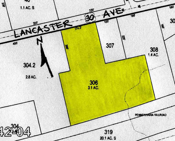 370 Lancaster Ave, Frazer, PA for lease - Plat Map - Image 2 of 14