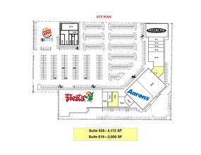 1235 S Josey Ln, Carrollton, TX for lease Site Plan- Image 2 of 2