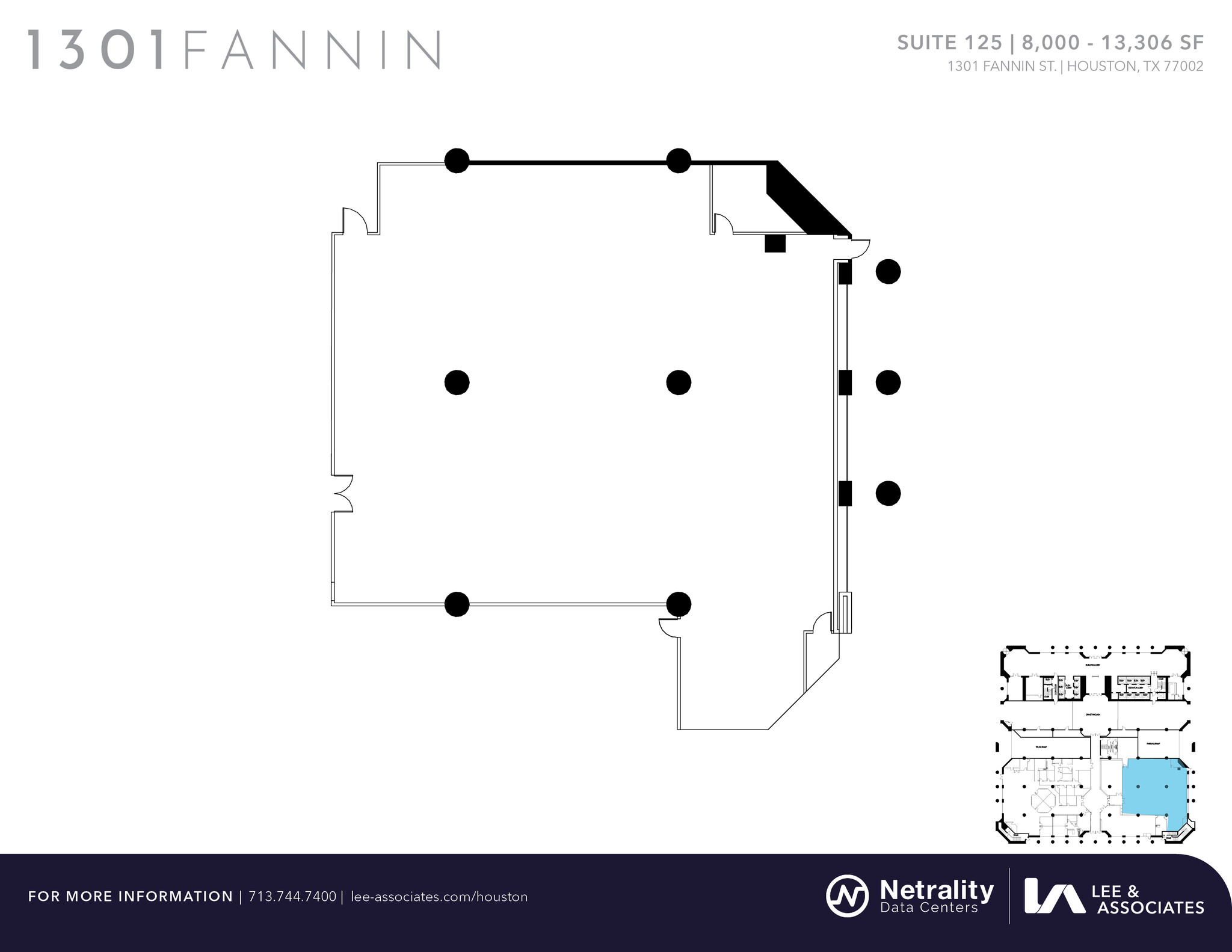 1301 Fannin St, Houston, TX for lease Floor Plan- Image 1 of 1