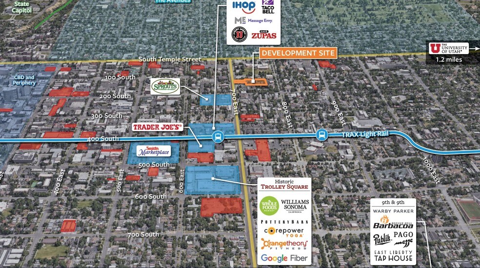 South Salt Lake Zoning Map 129 S 700 E, Salt Lake City, Ut 84102 | Loopnet