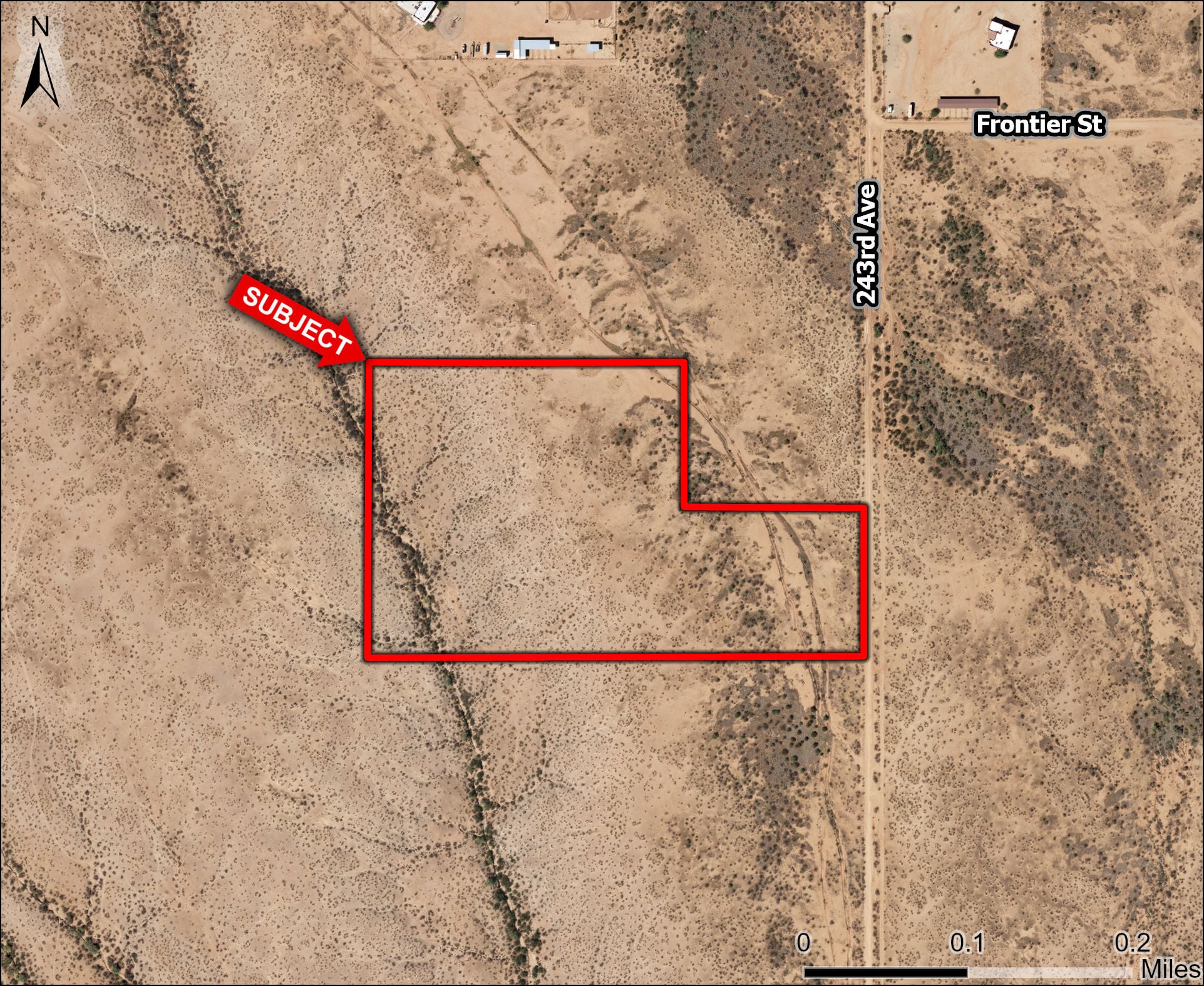 Frontier St, Wittmann, AZ for sale Aerial- Image 1 of 14