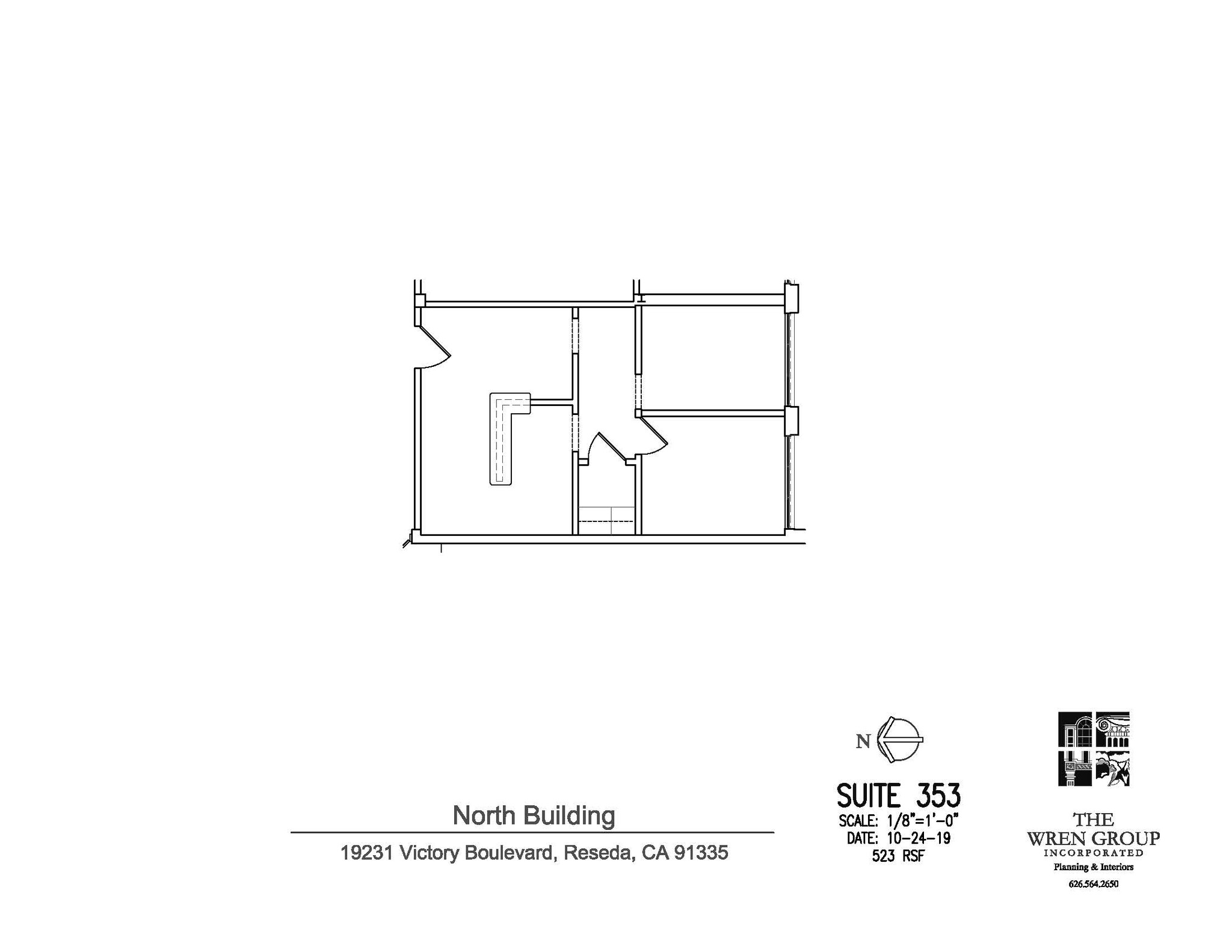 19231 Victory Blvd, Reseda, CA for lease Floor Plan- Image 1 of 1