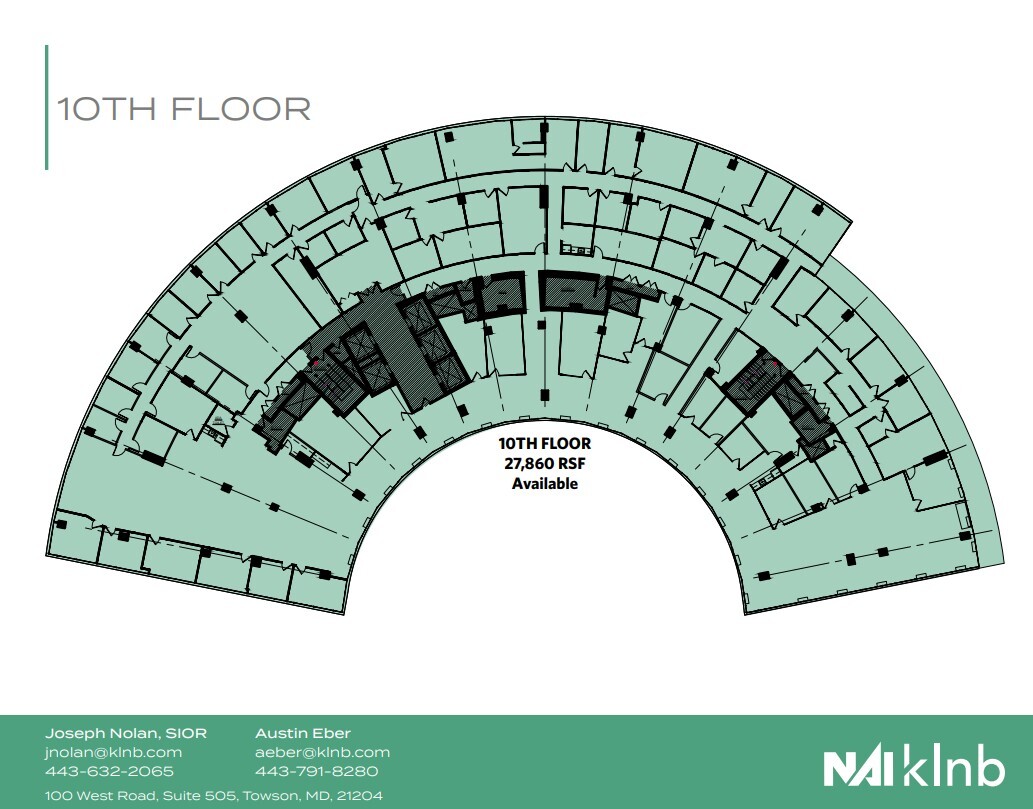 300 E Joppa Rd, Towson, MD for lease Floor Plan- Image 1 of 1