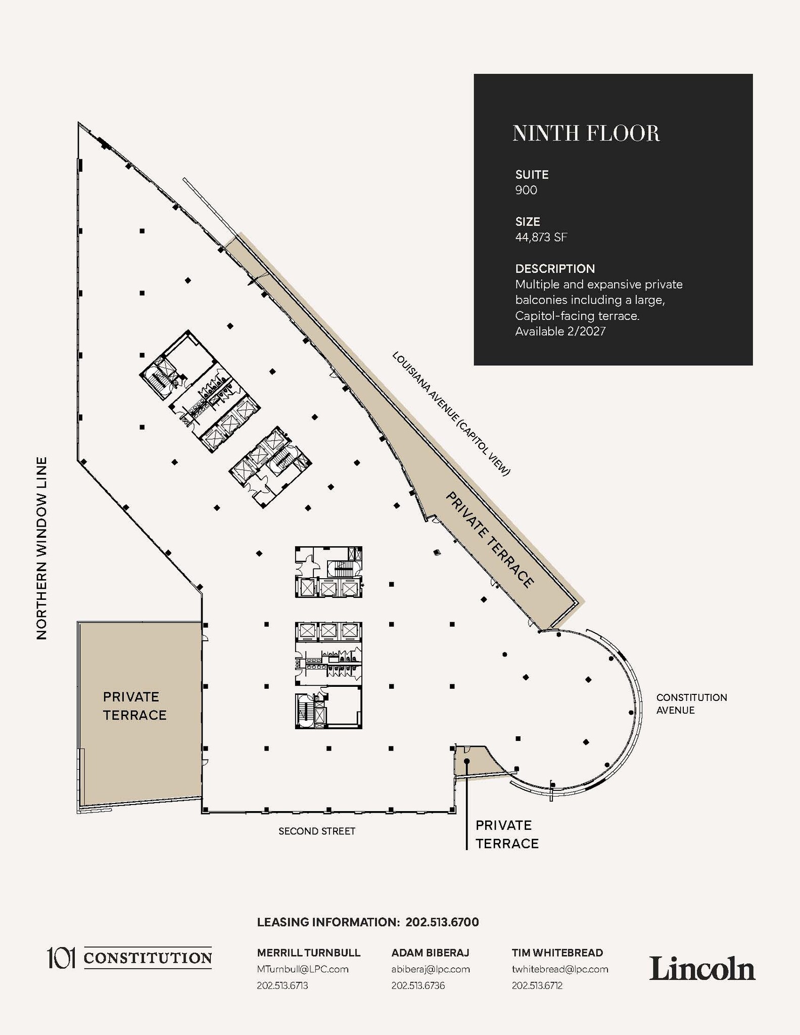 101 Constitution Ave NW, Washington, DC for lease Floor Plan- Image 1 of 1