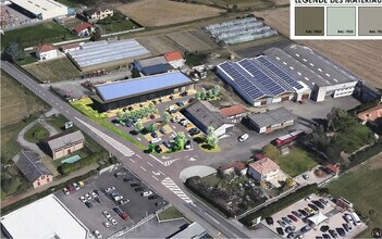 Tarbes, HP - AERIAL map view